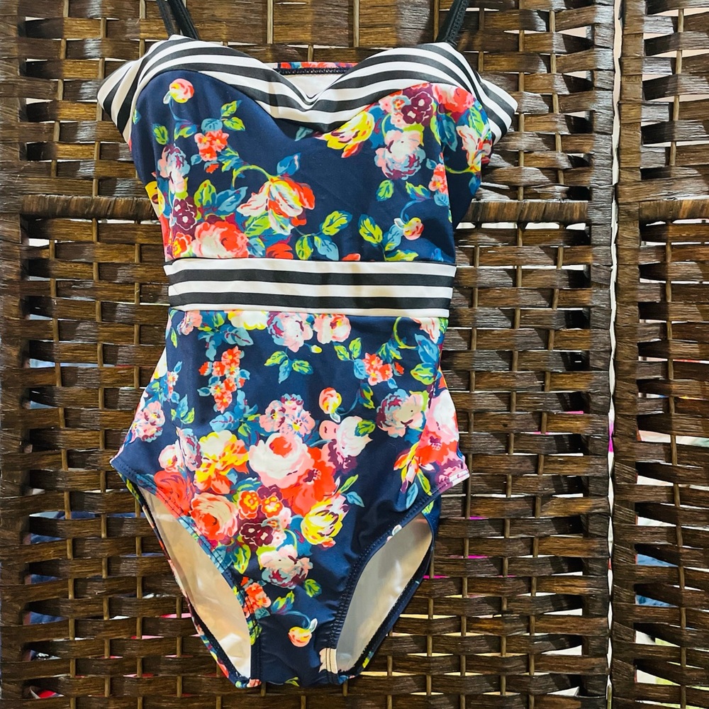 Vintage Inspired One Piece Swimsuit